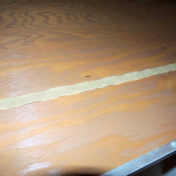 Velcro strip under mattress